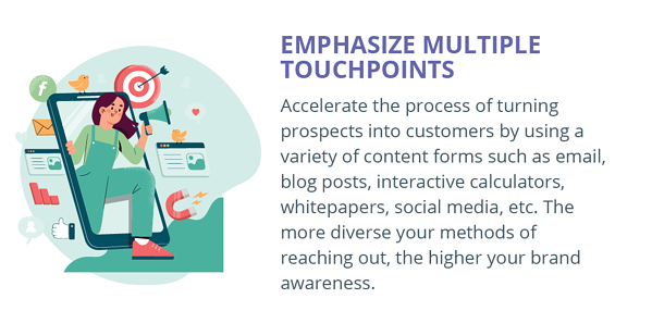 Creating multiple Touchpoints
